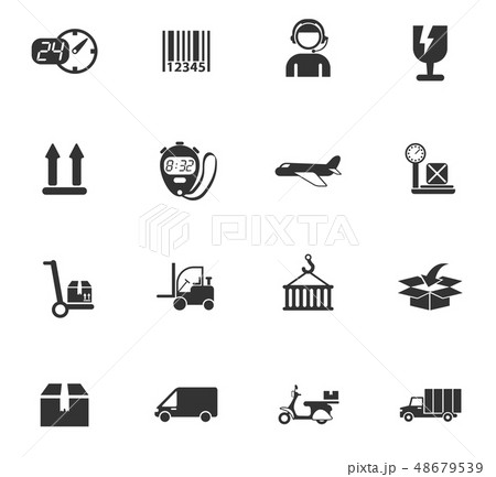 delivery icon set 48679539
