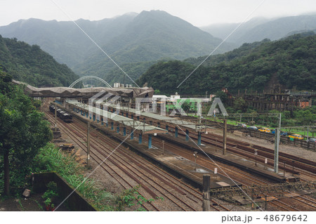 Houtong Station is a railway station on the Taiwan 48679642