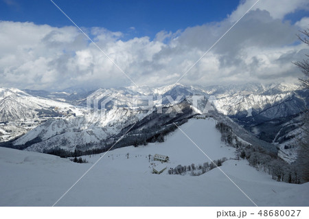 神立高原スキー場 山頂付近からの景色 48680027