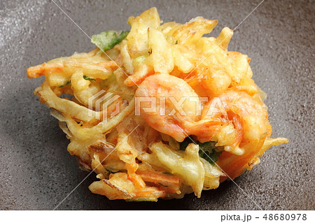 かき揚げ天ぷら 48680978