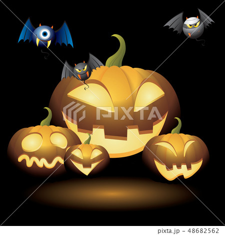 キャラクター カボチャ ズッキーニ 48682562