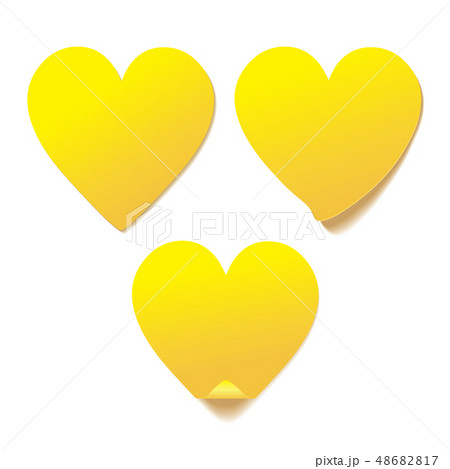 吹き出し ポストイット ステッカーのイラスト素材