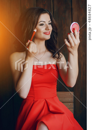 lady in red 48684827
