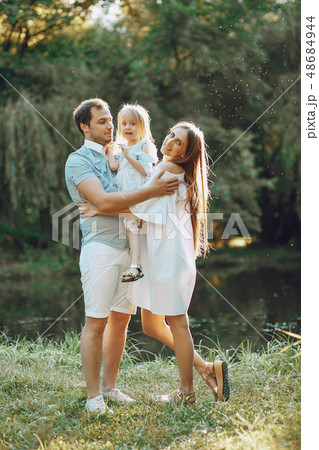 family on a park family on a park 48684944