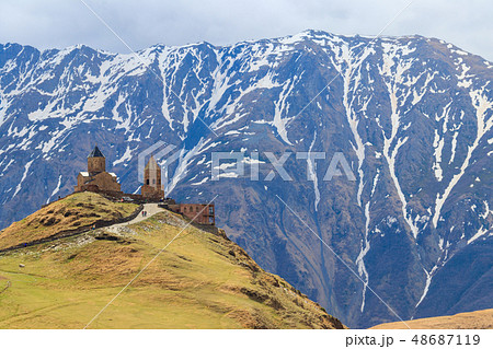 Gergeti Trinity Church (Tsminda Sameba) Gergeti Trinity Church (Tsminda Sameba) 48687119