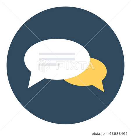 New message, dialog, chat notification 48688465