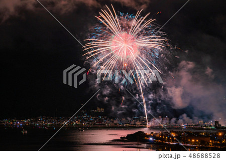 (長野県)諏訪湖祭湖上花火大会 (長野県)諏訪湖祭湖上花火大会 48688528