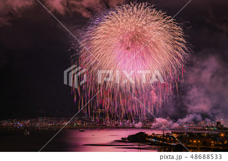 (長野県)諏訪湖祭湖上花火大会 (長野県)諏訪湖祭湖上花火大会 48688533