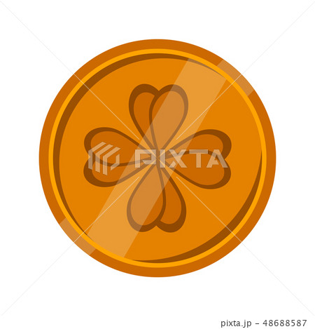 Isolated coin icon 48688587