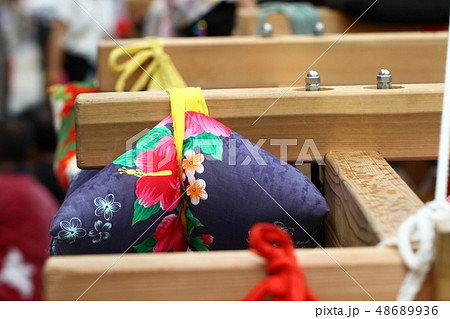 あばれ祭、キリコの座布団 48689936