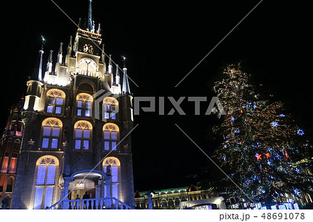 塔とツリー 48691078