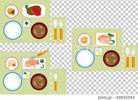 介護食b ソフト食 ゼリー食 ペースト食 介護食のイラスト素材