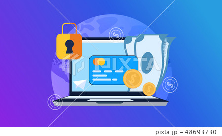 Vector Illustration International Pay Online. 48693730