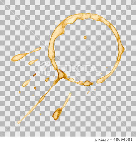 Coffee Stain Isolated. Coffee Stain Isolated. 48694681