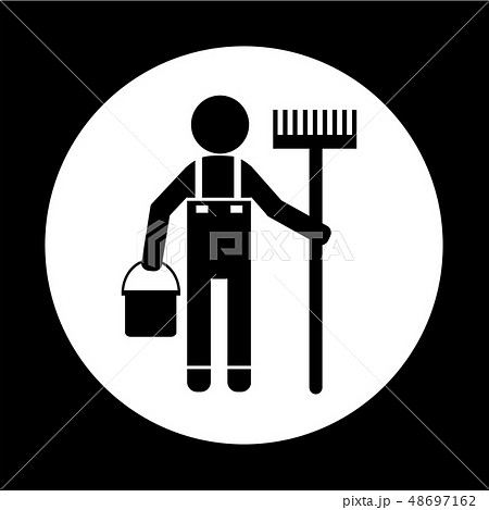 Cleaner Man icon 48697162