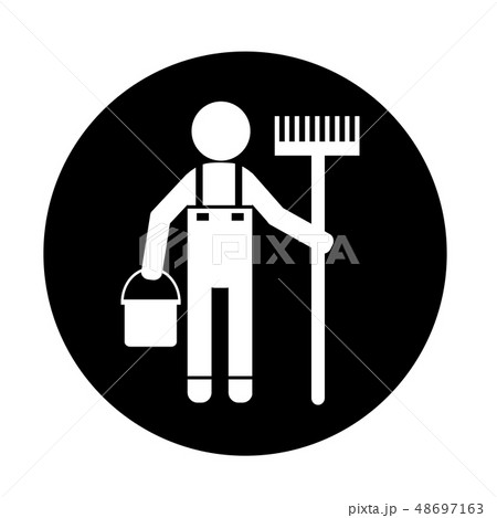 Cleaner Man icon Cleaner Man icon 48697163