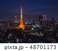 東京タワーの夜景 48701173