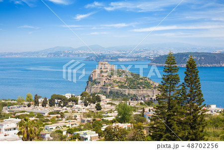 Aragonese Castle near Ischia Island, Italy Aragonese Castle near Ischia Island, Italy 48702256