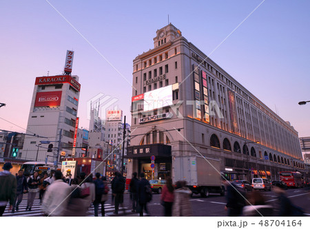日本の東京都市景観 浅草駅などを望む 日本の東京都市景観 浅草駅などを望む 48704164