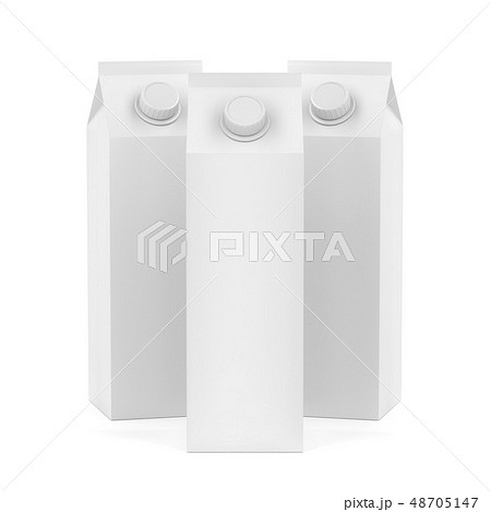 Blank containers for juice or milk Blank containers for juice or milk 48705147