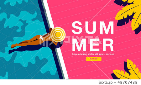 Summer Holiday, Poster , Banner, sunshine 48707438