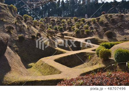 山中城址公園 48707496