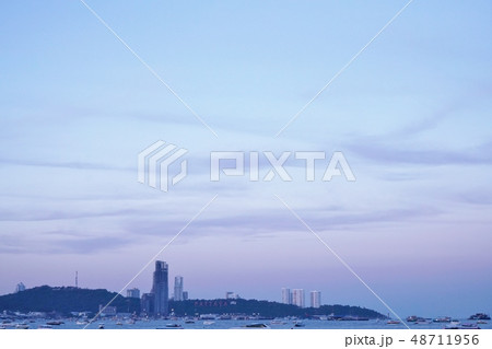 タイ王国チョンブリー県パタヤ・ポート周辺 48711956