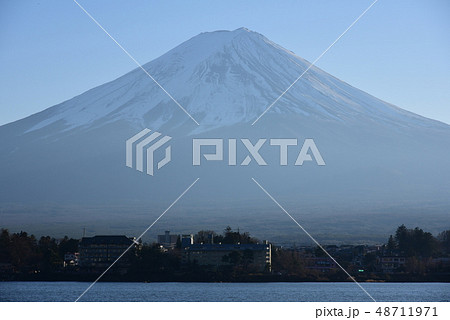 【富士山】 静岡 冬の河口湖 1月 【富士山】 静岡 冬の河口湖 1月 48711971