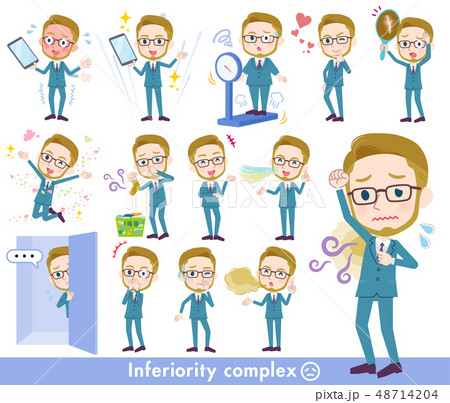 blond hair businessman_complex 48714204