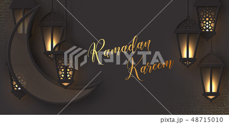 Ramadan Kareem holiday design. 48715010