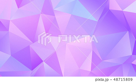 Pastel Bright Lavender Low Poly Backdrop Design 48715809