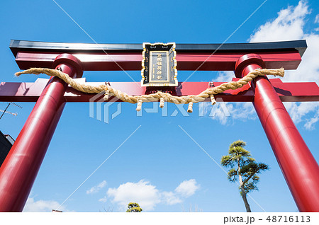 笠間稲荷神社 大鳥居 （茨城県笠間市） 2019年3月現在 48716113