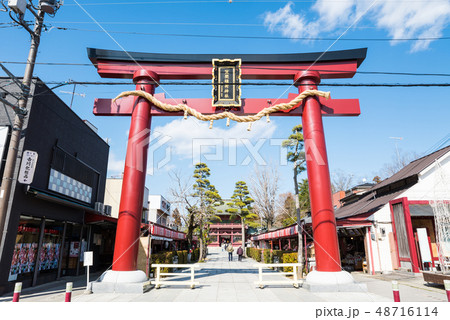 笠間稲荷神社 大鳥居 （茨城県笠間市） 2019年3月現在 48716114