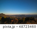 夕日と風景 48723460