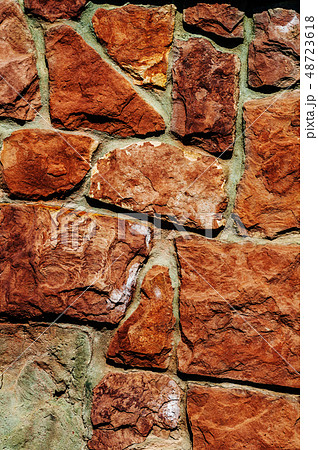 Background texture of old rough granite stones Background texture of old rough granite stones 48723618