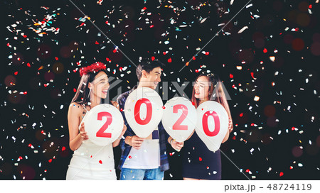 2020 Newyear party ,celebration party group  48724119