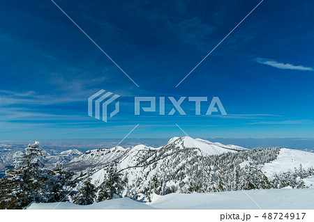 雪山 神楽ヶ峰付近 雪山 神楽ヶ峰付近 48724917
