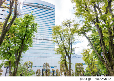 都市風景　大宮ソニックシティー鐘塚公園 48725612
