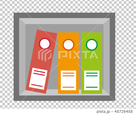 Binder file book - Stock Illustration [48726488] - PIXTA