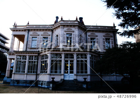 旧岩崎邸、湯島、重要文化財、洋館東側 48726996