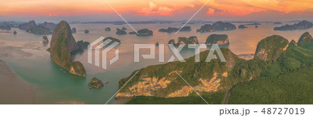 aerial photography Baan Hinrom island aerial photography Baan Hinrom island 48727019