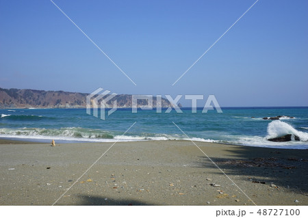 三陸の海真崎海岸 48727100