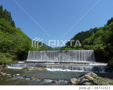 石徹白川 ( 2018年5月春 岐阜県郡上市 ) 48731421