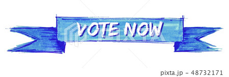 vote now ribbon vote now ribbon 48732171