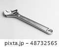 Adjustable Wrench Isolated on White Background 48732565