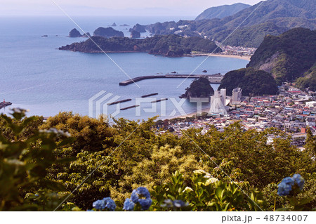 【静岡県・伊豆】牛原山からの風景（牛原山町民の森） 48734007