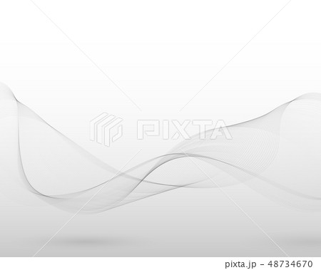 Wavy abstract background in two colors. 48734670