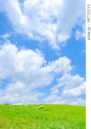 さわやかな高原風景 さわやかな高原風景 48735213