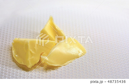 Butter Pieces in the Pan 48735436