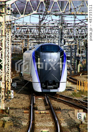 中央線・新型特急 E353系・スーパーあずさ 新宿駅 中央線・新型特急 E353系・スーパーあずさ 新宿駅 48735511